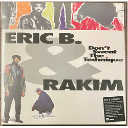 Eric B. & Rakim Don't Sweat The Technique BLUE RED Vinyl 2 LP