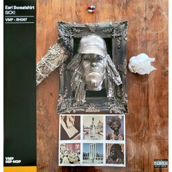 Earl Sweatshirt SICK! BROWN WHITE Vinyl LP