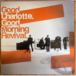 Good Charlotte Good Morning Revival 2023 ORANGE/BLACK MARBLE VINYL LP