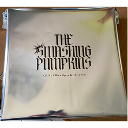 The Smashing Pumpkins ATUM : A Rock Opera In Three Acts GREY MILKY WAY VINYL 4 LP / 5 X 7" BOX SET - SIGNED