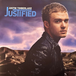 Justin Timberlake Justified BLUE Vinyl 2LP