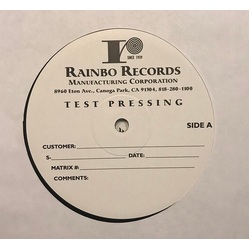 Staring Back On RAINBO RECORDS VINYL 2 LP TEST PRESSING