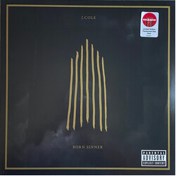 J. Cole Born Sinner RED Vinyl 2 LP