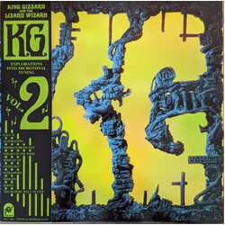 King Gizzard And The Lizard Wizard K.G. Microtonal Tuning V2) CLEAR VINYL LP NEW              