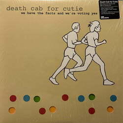 Death Cab For Cutie We Have The Facts And We're Voting Yes TANGERINE VINYL LP