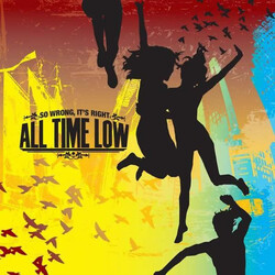All Time Low So Wrong  Its Right BLUE VINYL LP HMV 1921