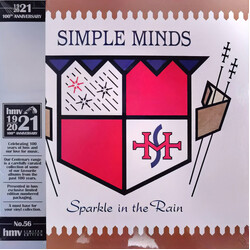 Simple Minds Sparkle In The Rain ORANGE VINYL LP HMV