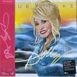 Dolly Parton Blue Smoke BLUE Vinyl LP