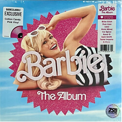 Various Barbie The Album COTTON CANDY PINK VINYL LP