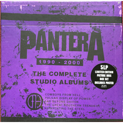 Pantera The Complete Studio Albums 1990 2000 VINYL 5 LP PICTURE DISC