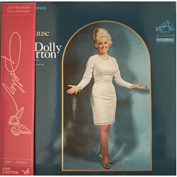 Dolly Parton Just Because I'm A Woman YELLOW VINYL LP