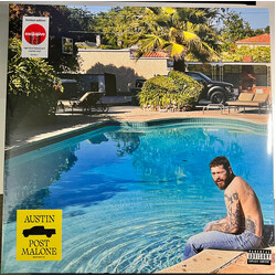 Post Malone Austin LIGHT BLUE TRANSLUCENT VINYL 2 LP