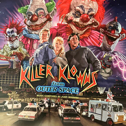 Killer Klowns from Outer Space Waxwork KLOWNZILLA PINWHEEL VINYL 2 LP