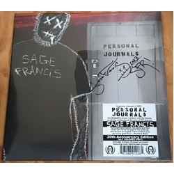 Sage Francis Personal Journals SPLATTER VINYL 2 LP SIGNED