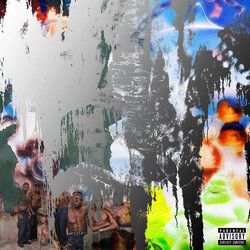 Travis Scott Utopia SILVER TRANSLUCENT VINYL 2 LP - COVER 2