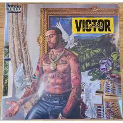 Vic Mensa Victor OPAQUE YELLOW w Signed Card Vinyl LP