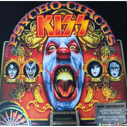 Kiss Psycho Circus SILVER Vinyl LP