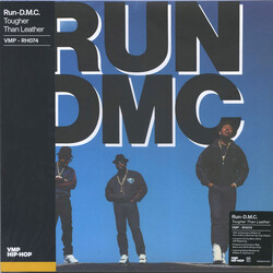 Run-DMC Tougher Than Leather BLACK & WHITE Vinyl LP