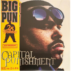 Big Punisher Capital Punishment BLUE YELLOW RED Vinyl 2 LP