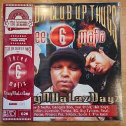 Tear Da Club Up Thugs / Three 6 Mafia CrazyNDaLazDayz RED Vinyl 2 LP