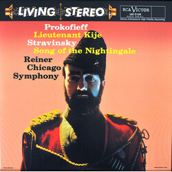 Prokofiev / Stravinsky / Reiner Lieutenant Kije Song Of The Nightingale CLASSIC RECORDS CLARITY 200GM SV-P II CLEAR VINYL LP