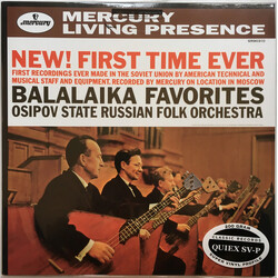 Osipov State Russian Folk Orchestra Balalaika Favorites CLASSIC RECORDS 200GM SV-P VINYL LP