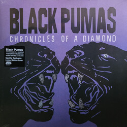 Black Pumas Chronicles Of A Diamond RED BLUE & WHITE Vinyl LP