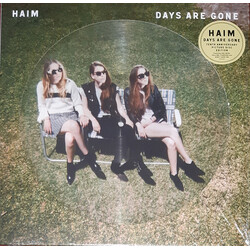 Haim Days Are Gone PICTURE DISC Vinyl LP with SIGNED CARD