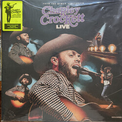 Charley Crockett Live From The Ryman Auditorium RED & PURPLE Vinyl 2 LP