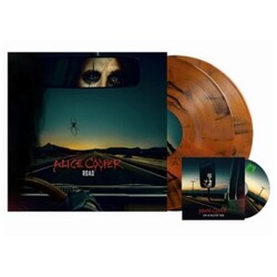 Alice Cooper Road ORANGE MARBLE VINYL 2 LP + DVD