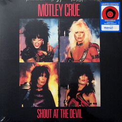 Motley Crue Shout At The Devil RED & BLACK Vinyl LP