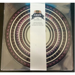 Oasis The Masterplan ZOETROPE PICTURE DISC Vinyl 2 LP
