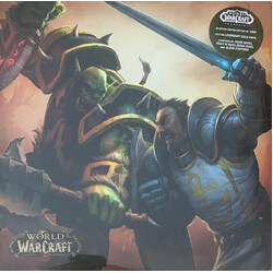 Jason Hayes Tracy W. Bush  World Of Warcraft TRANSPARENT GOLD Vinyl 2 LP