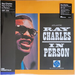 Ray Charles Ray Charles In Person BLUE Vinyl LP