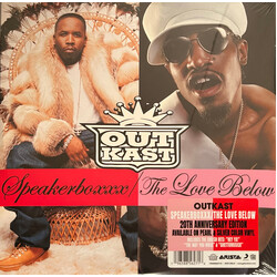 OutKast Speakerboxxx / The Love Below SILVER & PEARL Vinyl 4 LP