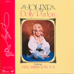 Dolly Parton Jolene BLUE Vinyl LP