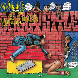 Snoop Dogg Doggystyle CLEAR W/BLACK SMOKE VINYL 2 LP