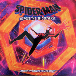 Daniel Pemberton Spider-Man: Across The Spider-Verse CLEAR BLACK MARBLE Vinyl 2 LP