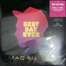 Mac Miller Best Day Ever LAVENDER Vinyl 2 LP