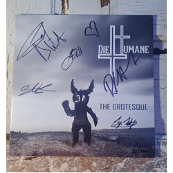 Diehumane The Grotesque BLACK & WHITE Vinyl 2 LP SIGNED