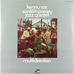 Kenny Cox / The Contemporary Jazz Quintet Multidirection BLUE & WHITE Vinyl LP