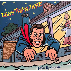 Less Than Jake Hello Rockview BLUE SPLATTER / YELLOW SPLATTER Vinyl 2 LP