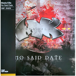 Masta Killa No Said Date CLEAR RED SPLATTER Vinyl 2 LP