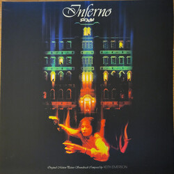 Keith Emerson Inferno YELLOW SPLATTER Vinyl 2 LP