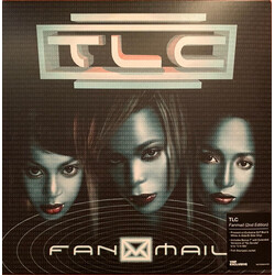 TLC FanMail BLUE WHITE SWIRL Vinyl 2 LP + 7"