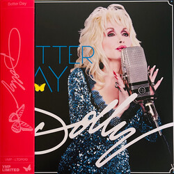 Dolly Parton Better Day LIGHT BLUE GALAXY Vinyl LP