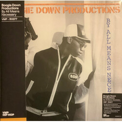Boogie Down Productions By All Means Necessary ORANGE Vinyl LP
