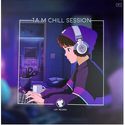 Various 1 A.M Chill Session VOL 2 BLUE PURPLE Vinyl 2LP