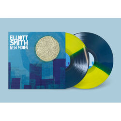 Elliott Smith New Moon YELLOW/BLUE VINYL 2 LP