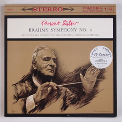Bruno Walter Brahms Symphony No. 4 Classic Records SV-P II 200GM VINYL 4 LP SET 45rpm